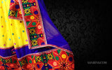 Buy Afghan Fashion New Gown In Yellow Color Pashtun Bridal Frock