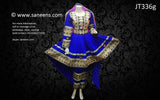High Low Design Afghani Gown Traditional Pashtun Bridal Clothes Frock