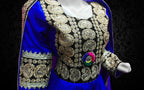 pashtun women dress in high low design