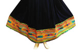 Black Color Afghan Clothes Pashtun Singer Fashionable Dress
