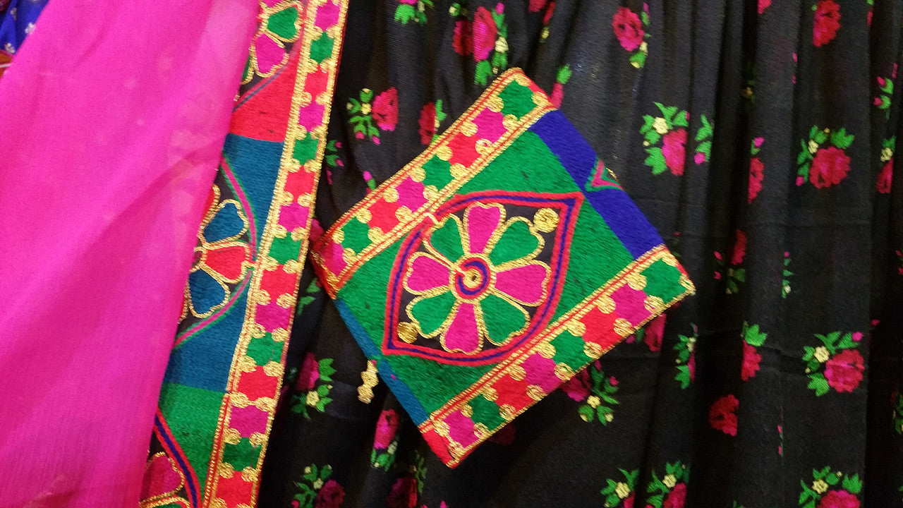 pashtun bridal frock