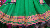 Buy New Afghan Clothes In Green Color