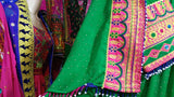 Buy New Afghan Clothes In Green Color