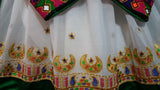 Afghan Bridal Hand Embroidered Dress