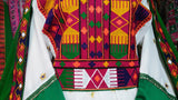 Afghan Bridal Hand Embroidered Dress