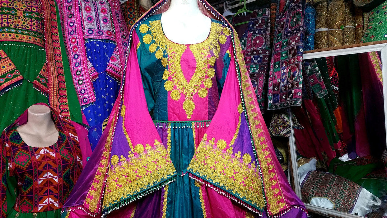 afghani dress