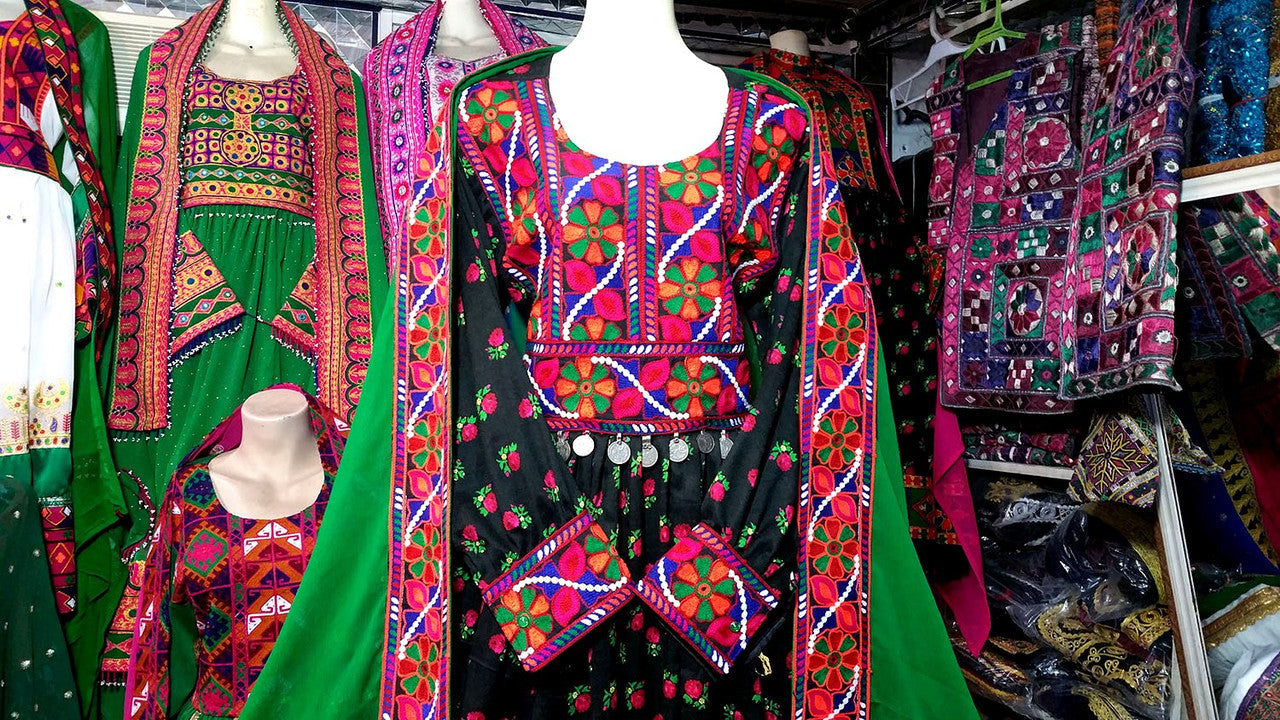 afghani dress new style