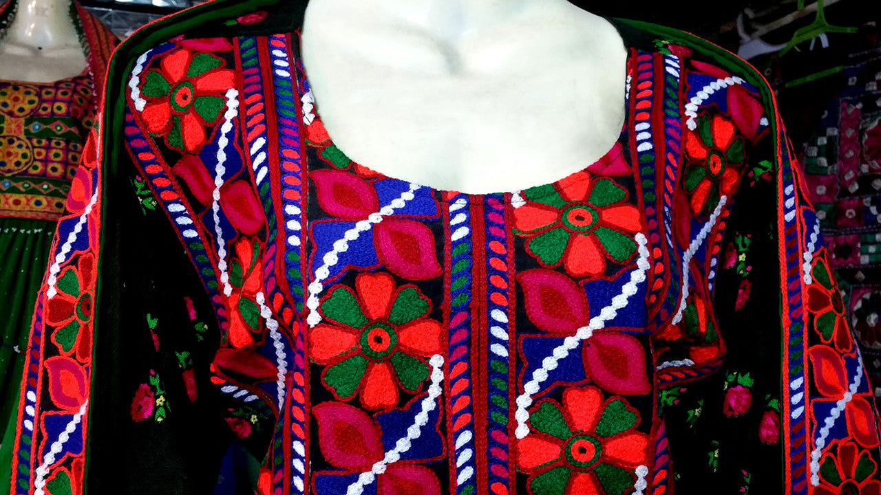 traditional afghan wedding dress
