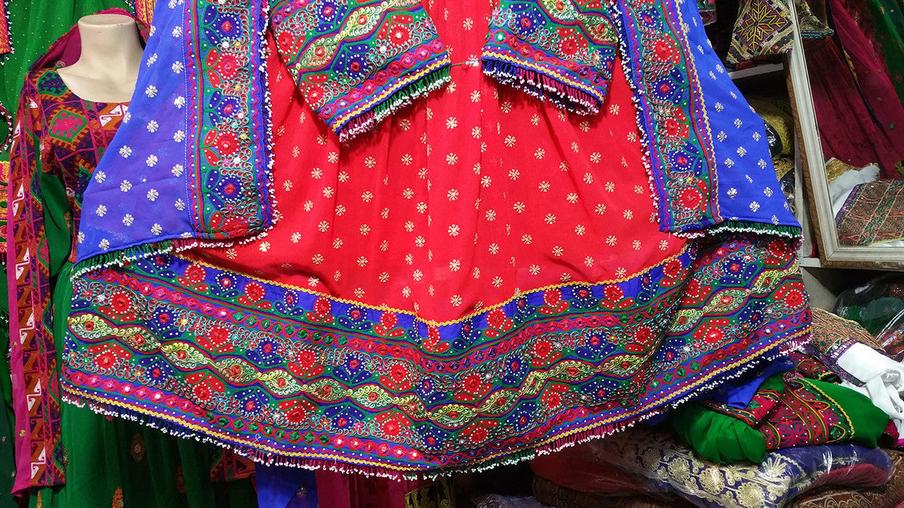 wedding event afghani outfit
