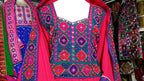afghan fashion beads work dress