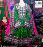 Afghan Bridal Embroidered Dress