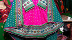 pashtun bridal clothes in pink color