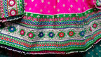 mirrors work afghan nikah dress