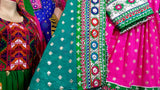 Afghan Fashion New Dress In Pink Color Saneens Wedding Clothes