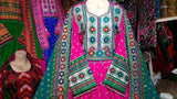 Afghan Fashion New Dress In Pink Color Saneens Wedding Clothes