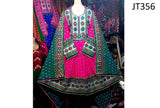 Afghan Fashion New Dress In Pink Color Saneens Wedding Clothes