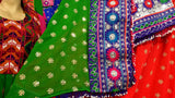 Buy Pashtun Nikah Event Dress Afghan Fashion Dress In Red Color