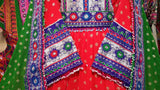 Buy Pashtun Nikah Event Dress Afghan Fashion Dress In Red Color