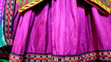 Afghan Fashion Long Dress In Purple Color