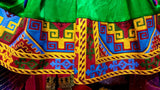 Afghan Fashion Long Dress In Purple Color