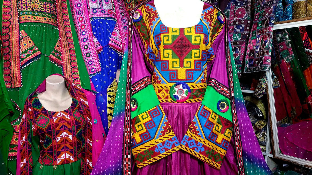 afghani dress