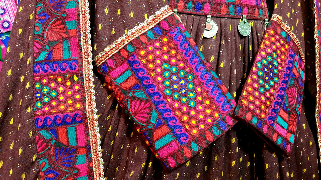 pathani dress with beautiful embroidery