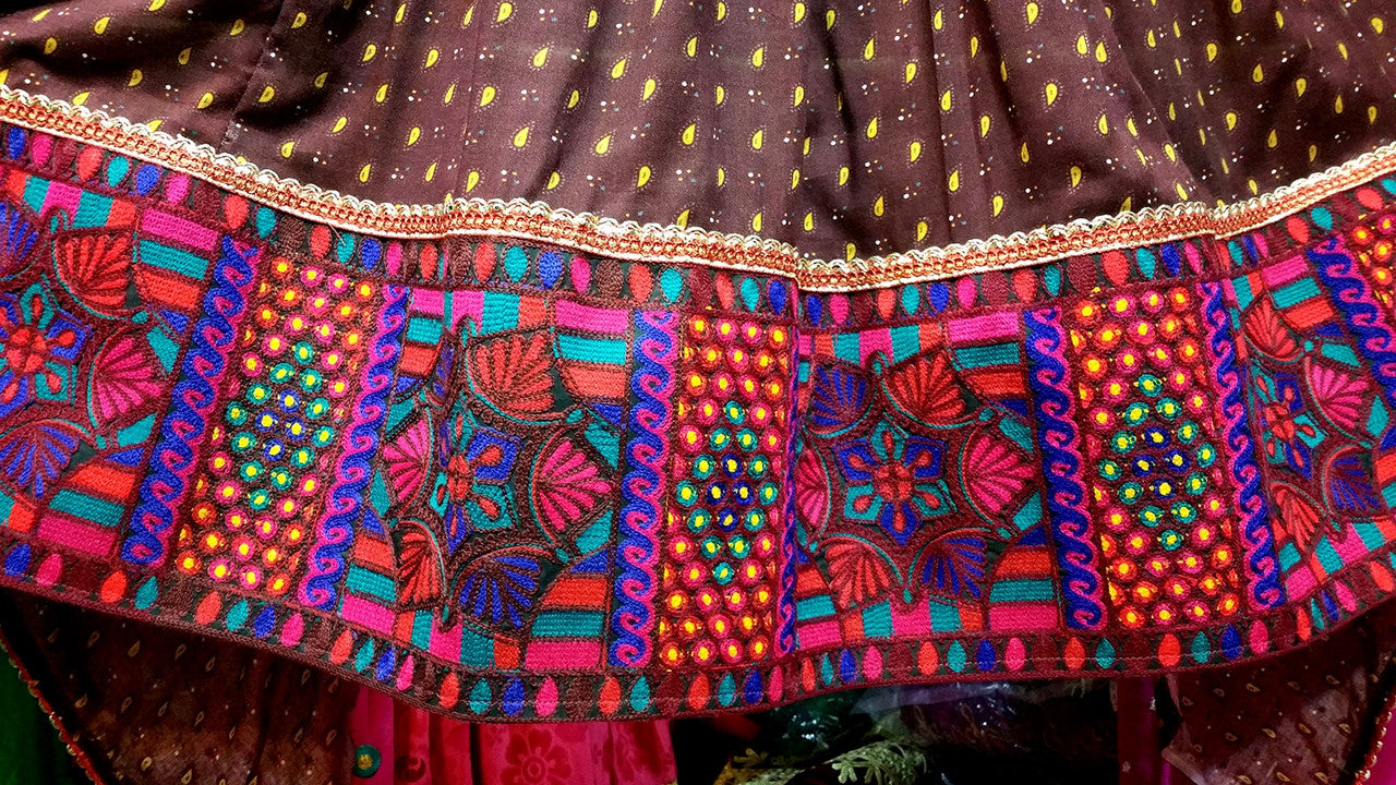 afghan nikah frock