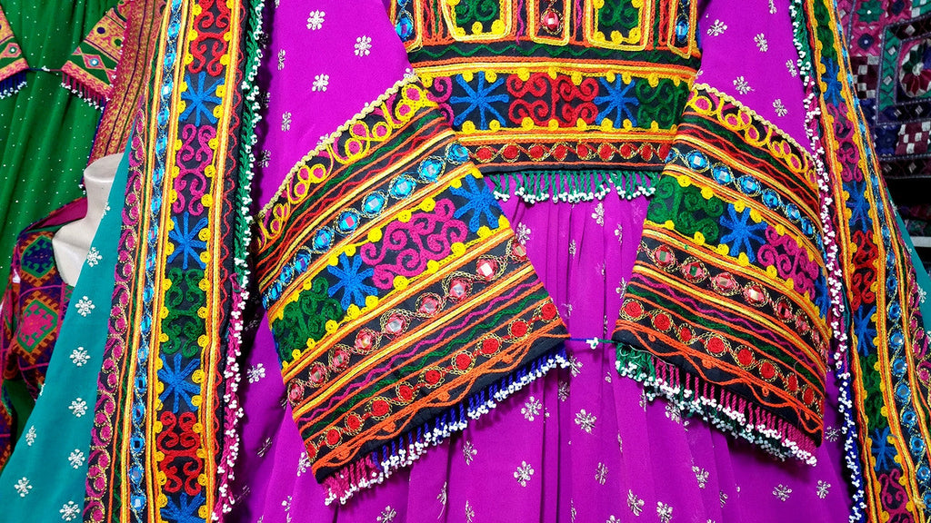 afghan mehndi night dress