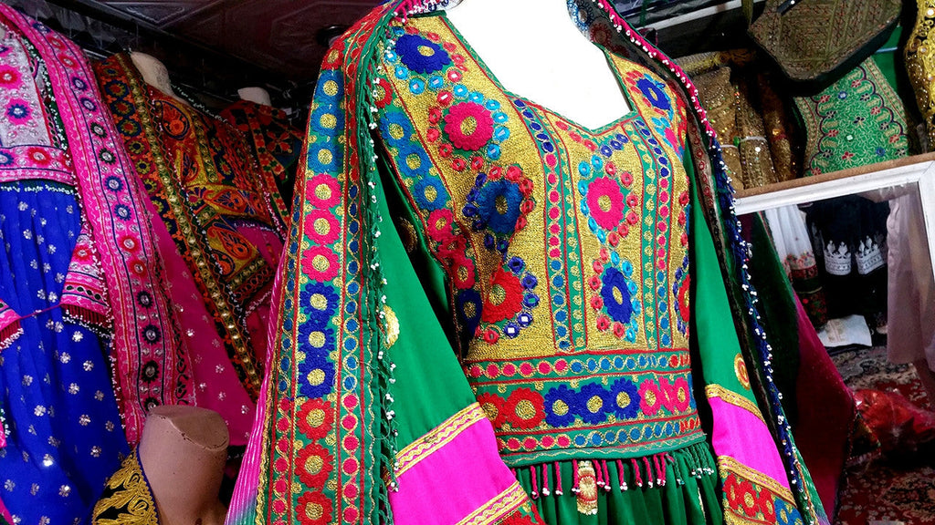 pashtun brides fashionable clothes