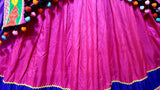 Elegant Afghan Pink Dress