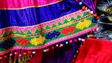 Elegant Afghan Pink Dress