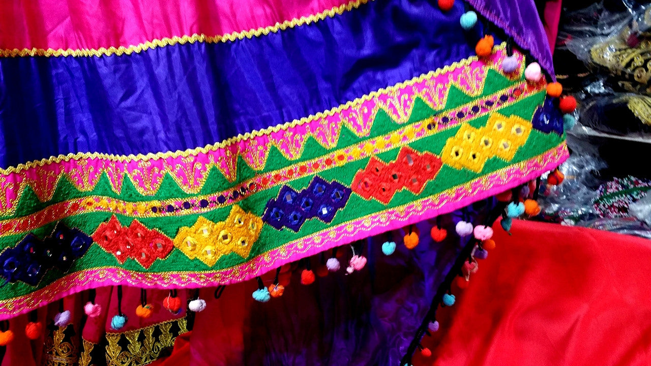 pashtun women formal costume outfit