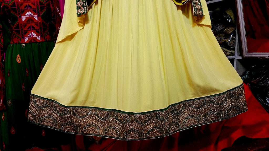 afghan fashion long dress