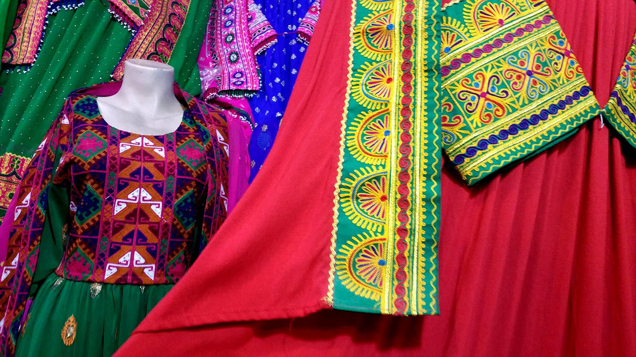 afghan muslim mehndi night dress