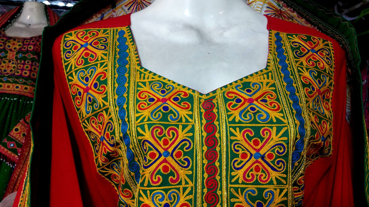 afghani dress new style