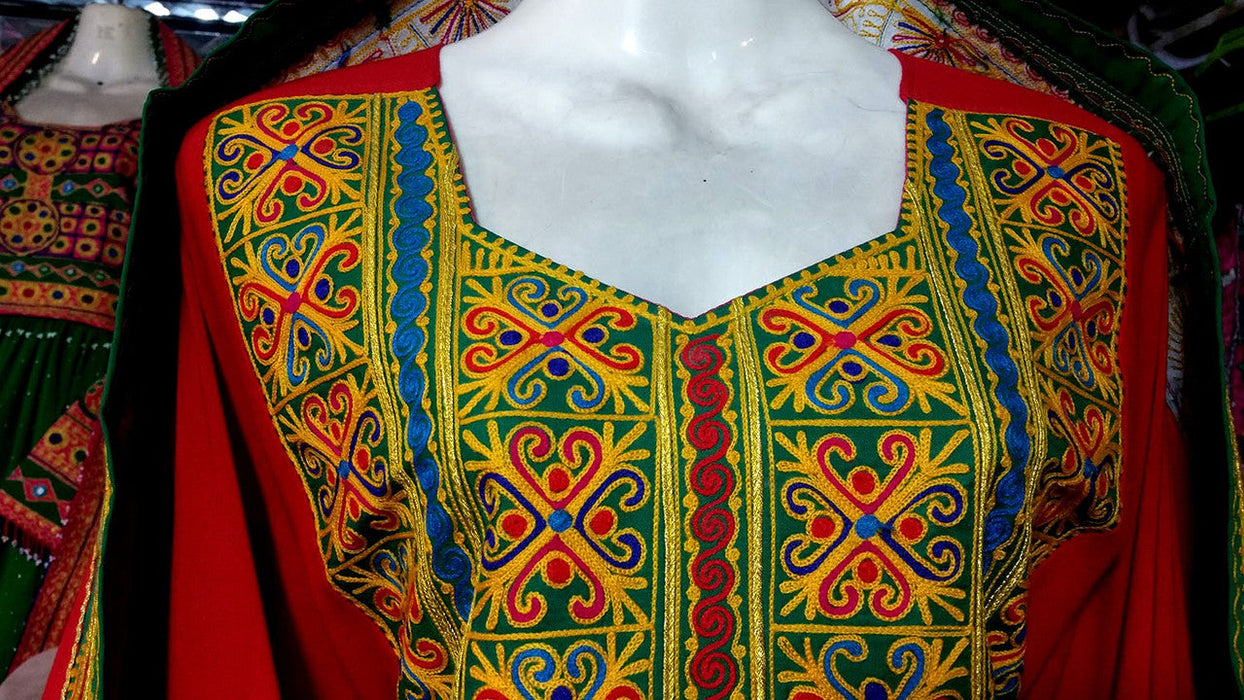 afghani dress new style