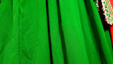 Wedding Event Afghani Dress In Green Color Traditional Pakhtoon Clothes