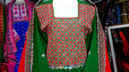 pathani dress with mirrors work