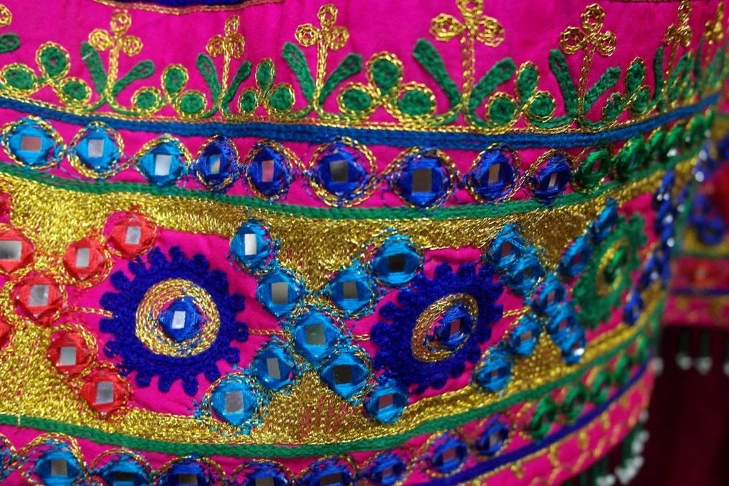 afghan embroidered dresses