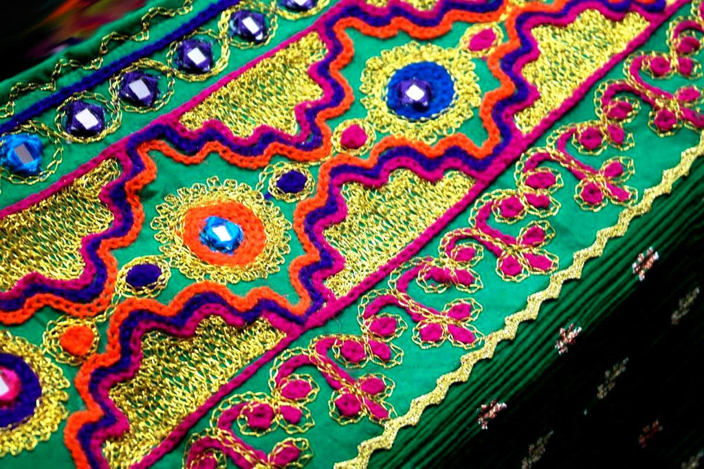 tribal mirrors work attire