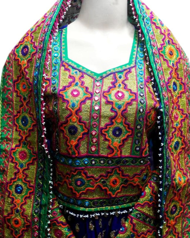 afghan bridal dress
