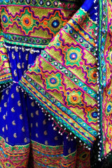 Afghan Blue Color Dress