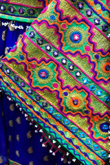 Afghan Blue Color Dress