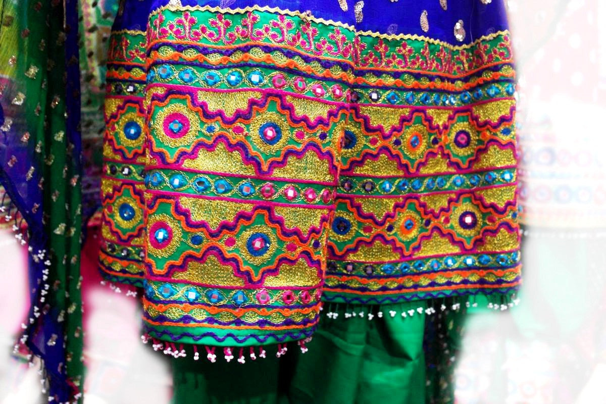 kuchi afghan embroidered attires