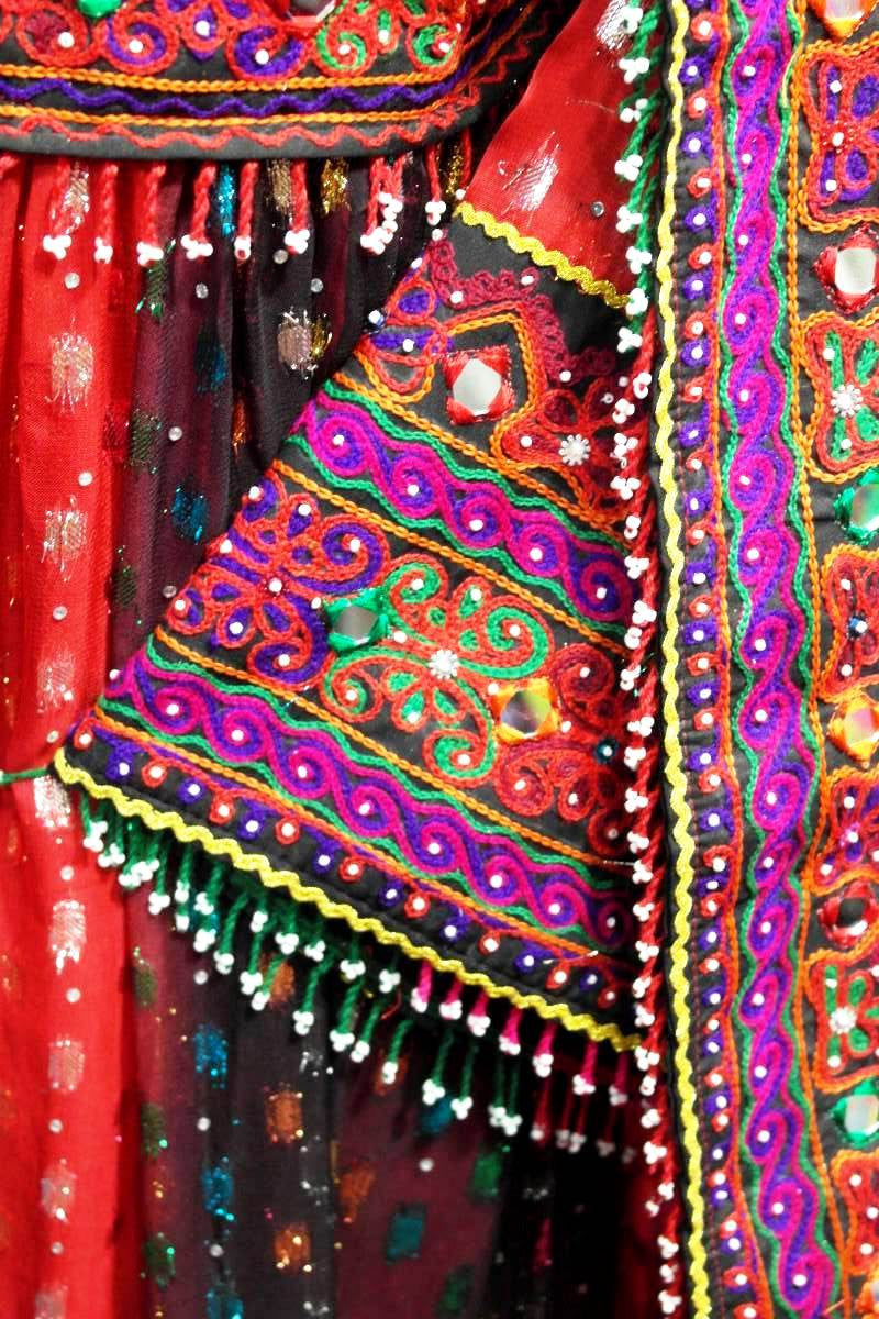 afghan kuchi women long frock