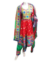Afghan Bridal Hand Embroidered Dress