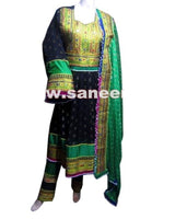 Afghan Bridal Embroidered Dress