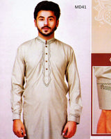 Gents Suit In Light Silver Color