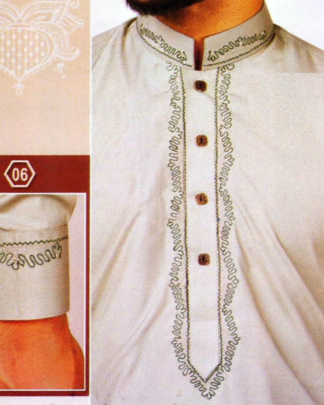 Gents Suit In Light Silver Color