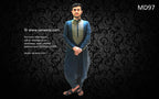 pathan gents dress with tape work, afghan fashion